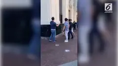 Beredar rekaman video seorang Aktor asal Tiongkok terlibat perkelahian dengan warga.