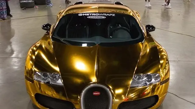 Kumpulan Potret Mobil Mewah Berlapis Emas Ini Memanjakan Mata (hotcars.com)