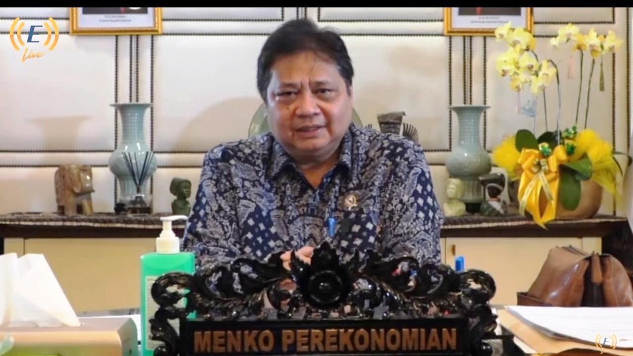 Menteri Koordinator Bidang Perekonomian Airlangga Hartarto