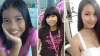 Transformasi gadis Filipina (Facebook Alexis Corbi)