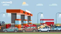 Banner Infografis Puncak Arus Mudik Lebaran 2025. (Liputan6.com/Gotri/Abdillah)