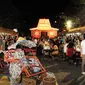 Festival Pasar Malam Tjap Toenjoengan itu berlangsung di Pakuwon City tahun ini. (Liputan6.com/Dhimas Prasaja)