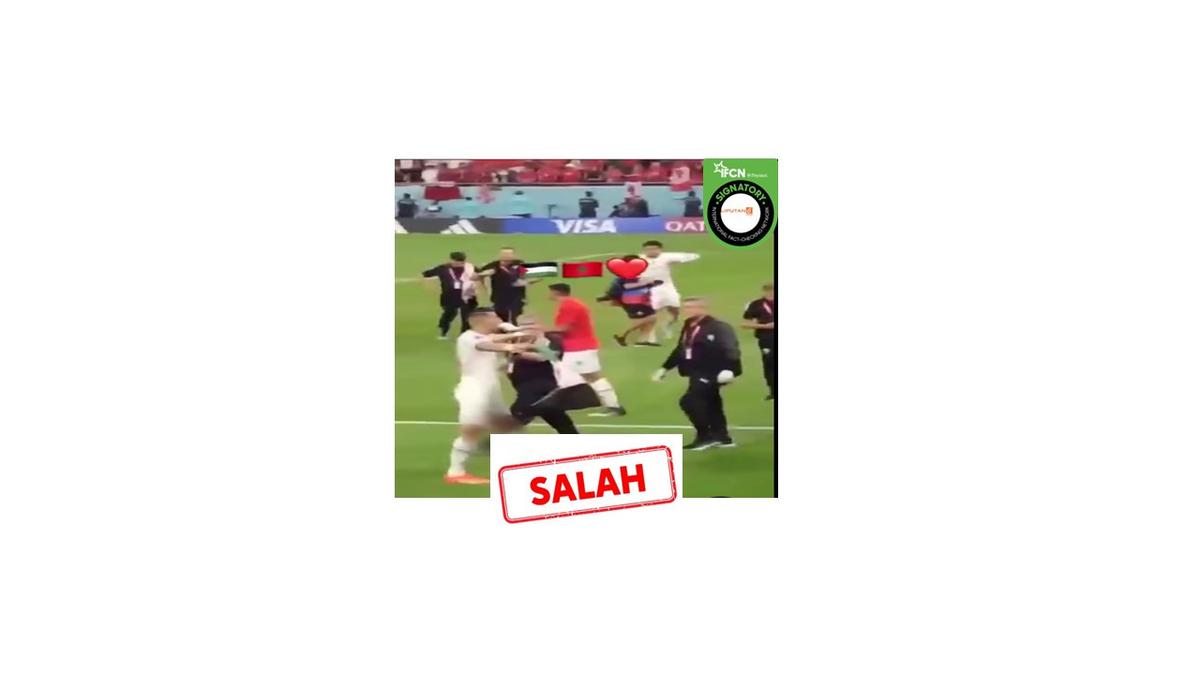 Cek Fakta: Tidak Benar Video Cristiano Ronaldo Berselebrasi Membawa Bendera Palestina