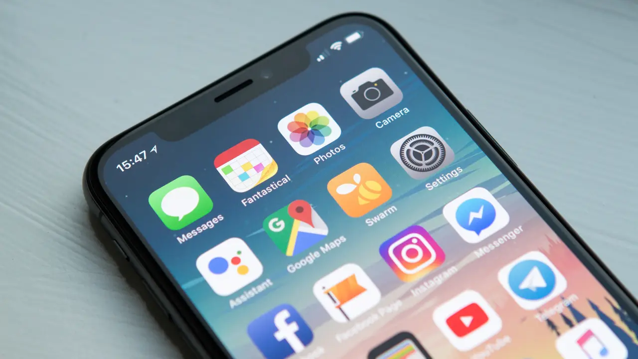 Ilustrasi aplikasi smartphone