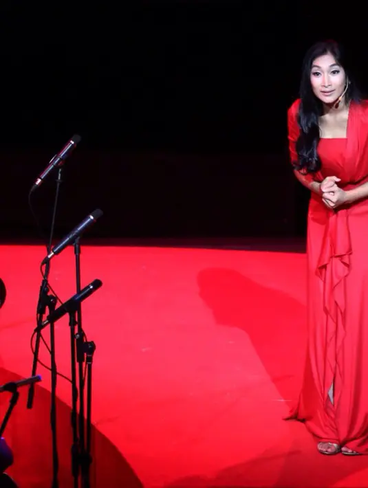 Opera menceritakan kisah cinta manusia dan cemburu dengan durasi panjang dengan bahasa aslinya ini baru pertama kalinya di Indonesia. (Andy Masela/Bintang.com)