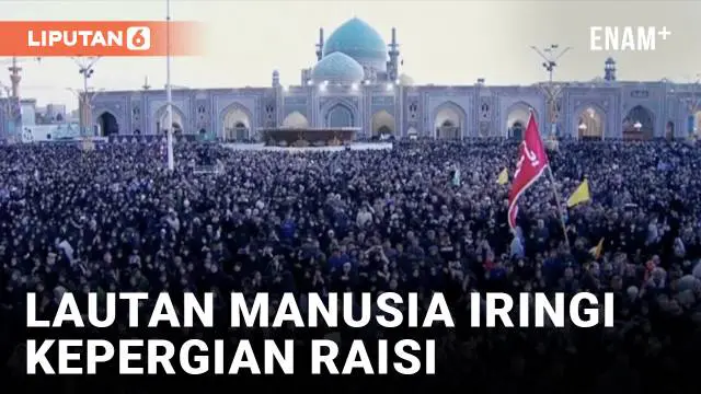 Presiden Iran Ebrahim Raisi dimakamkan di Makam Suci Imam Reza di Mashhad, menyusul kecelakaan helikopter fatal yang menewaskannya bersama Menteri Luar Negeri Hossein Amirabdollahian dan enam lainnya.
