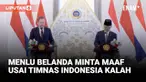 Menteri Luar Negeri (Menlu) Belanda, David van Weel, menyampaikan permintaan maaf secara terbuka setelah Timnas Indonesia gagal meraih kemenangan dalam laga putaran keempat kualifikasi Piala Dunia 2026 melawan Arab Saudi, Kamis (9/10/2025) dini hari ...