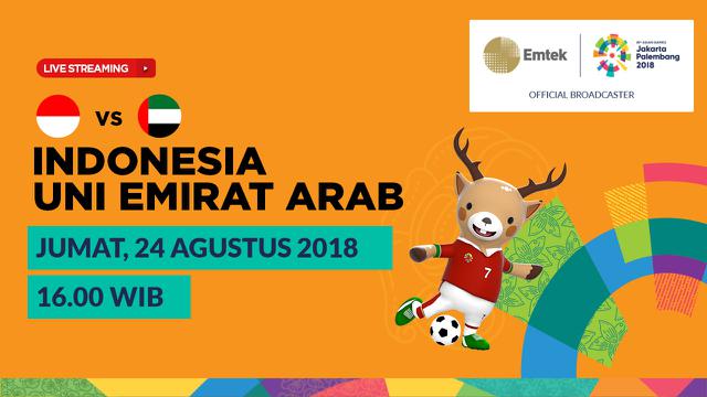 Siaran Langsung Sepak Bola Asian Games 2018 di SCTV ...