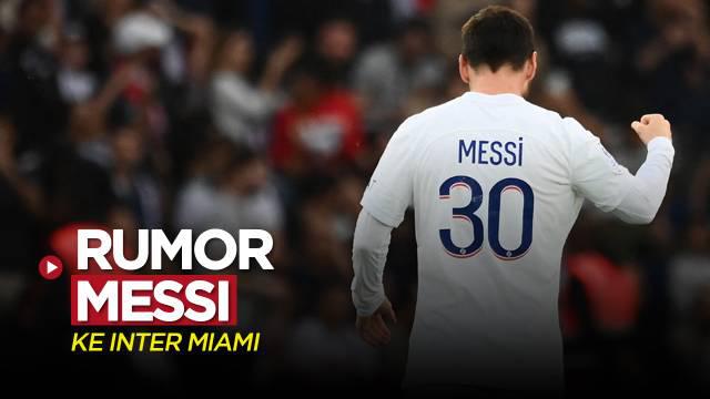 Berita video tanggapan General Manajer klub MLS, Inter Miami, Chris Henderson soal transfer Lionel Messi