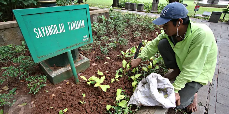 20160118- Pekerja Harian Lepas Taman Suropati-Jakarta- Immanuel Antonius