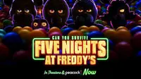 Film adaptasi game Five Nights at Freddy's baru-baru ini alami kesuksesan dalam penayangan box office. (Dok: Universal Pictures)