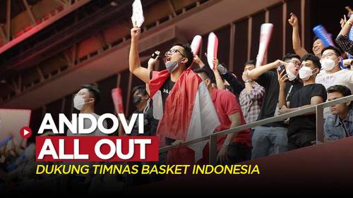 VIDEO: Andovi da Lopez Tampil All Out Dukung Timnas Basket Indonesia di FIBA Asia Cup 2022