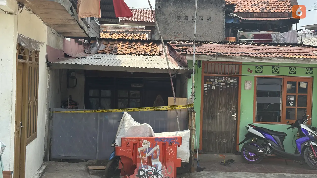 Rumah kontrakan suami bakar istri di Jakarta Timur