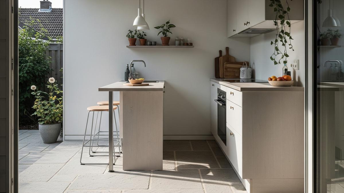 7 Inspirasi Dapur Terbuka yang Cepat Kering Setelah Hujan, Cocok untuk Rumah Kecil dan Minimalis