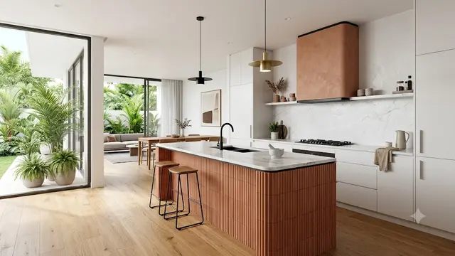 Inspirasi Dapur Bernuansa Terracotta yang Hangat