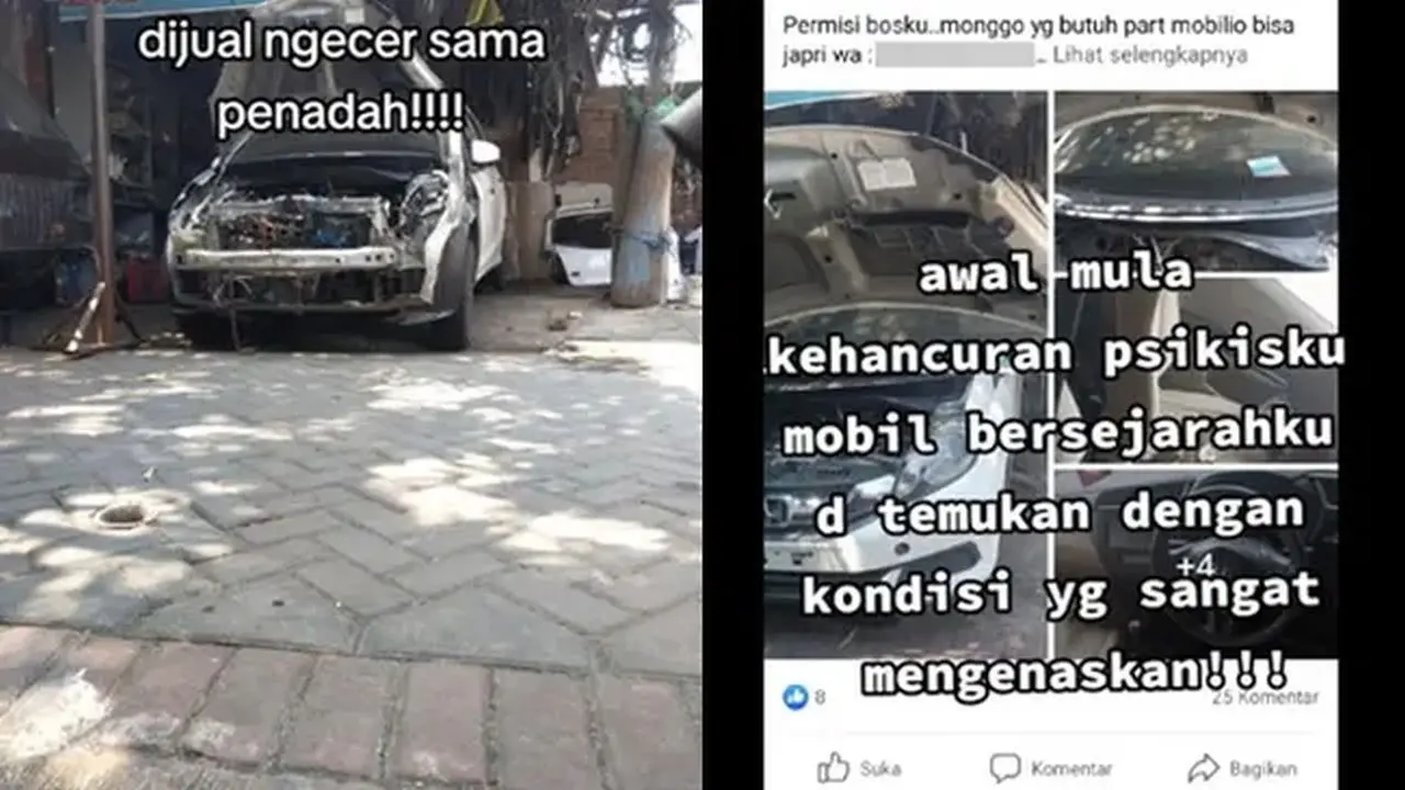 Mobilnya Hilang, Wanita Ini Sakit Hati saat Tahu Mobilnya Dimutilasi