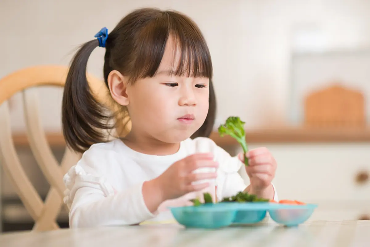 anak makan