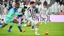 Paulo Dybala membuka keunggulan Juventus dengan golnya di menit 19. Weston McKennie menggandakan keunggulan sekaligus menegaskan kemenangan timnya dengan gol yang dia cetak di menit 79. (Fabio Ferrari/LaPresse via AP)