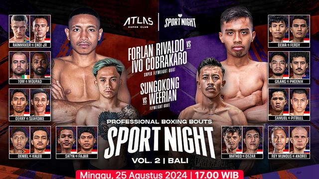Live Streaming HW Sport Night Vol. 2 di Vidio