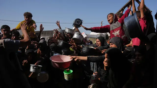 Kesulitan Pangan Masih Hantui Pengungsi Palestina di Khan Younis Gaza