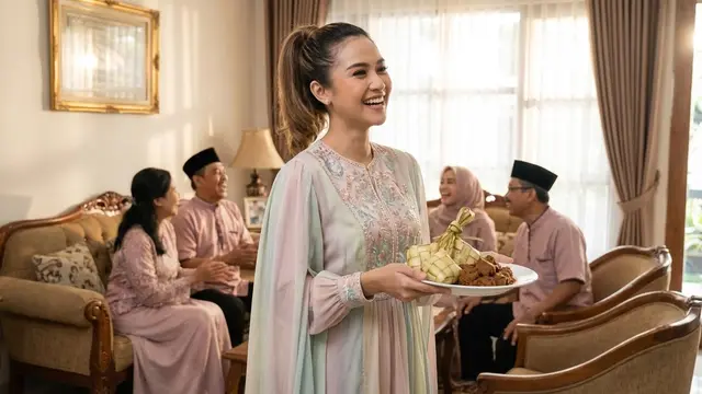 Inspirasi Style Rambut Wanita untuk Lebaran/Gemini AI
