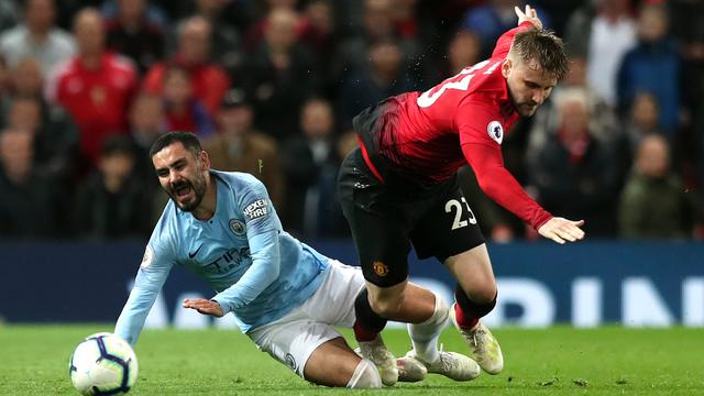 Laga Man United vs Man City