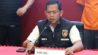 Direktur Reserse Kriminal Umum Polda Riau Komisi Besar Asep Dermawan. (Liputan6.com/M Syukur)