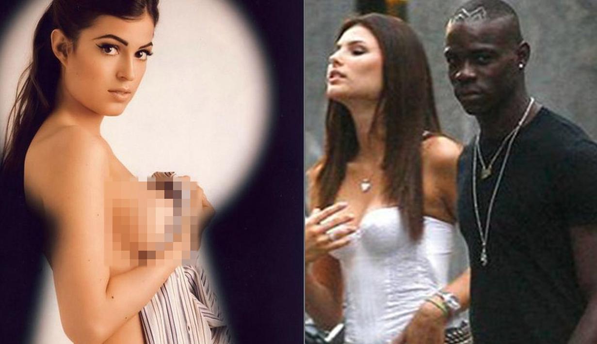 Sara Tommasi pernah menjalin hubungan dengan Mario Balotelli. Dan nama Ronaldinho juga sempat digosipkan dekat dengan wanita 32 tahun tersebut (Istimewa)