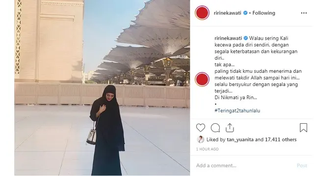 Ririn Ekawati (Foto: Instagram)