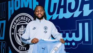 Antoine Semenyo resmi bergabung dengan Manchester City. (Mancity FC Official)