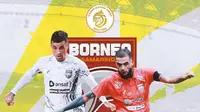 BRI Liga 1 - Stefano Lilipaly dan Diego Michiels (Bola.com/Adreanus Titus)