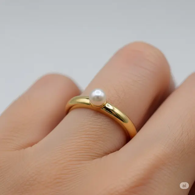 8 Pesona Model Cincin Emas Bulat untuk Tampilan Elegan