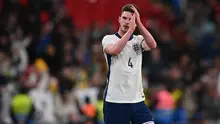 Gelandang Timnas Inggris, Declan Rice. (Glyn KIRK / AFP)