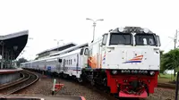 KA Ranggajati Ekspres rute Cirebon-Jember akan diluncurkan perdana pada 1 November 2016. (Liputan6.com/Panji Prayitno)