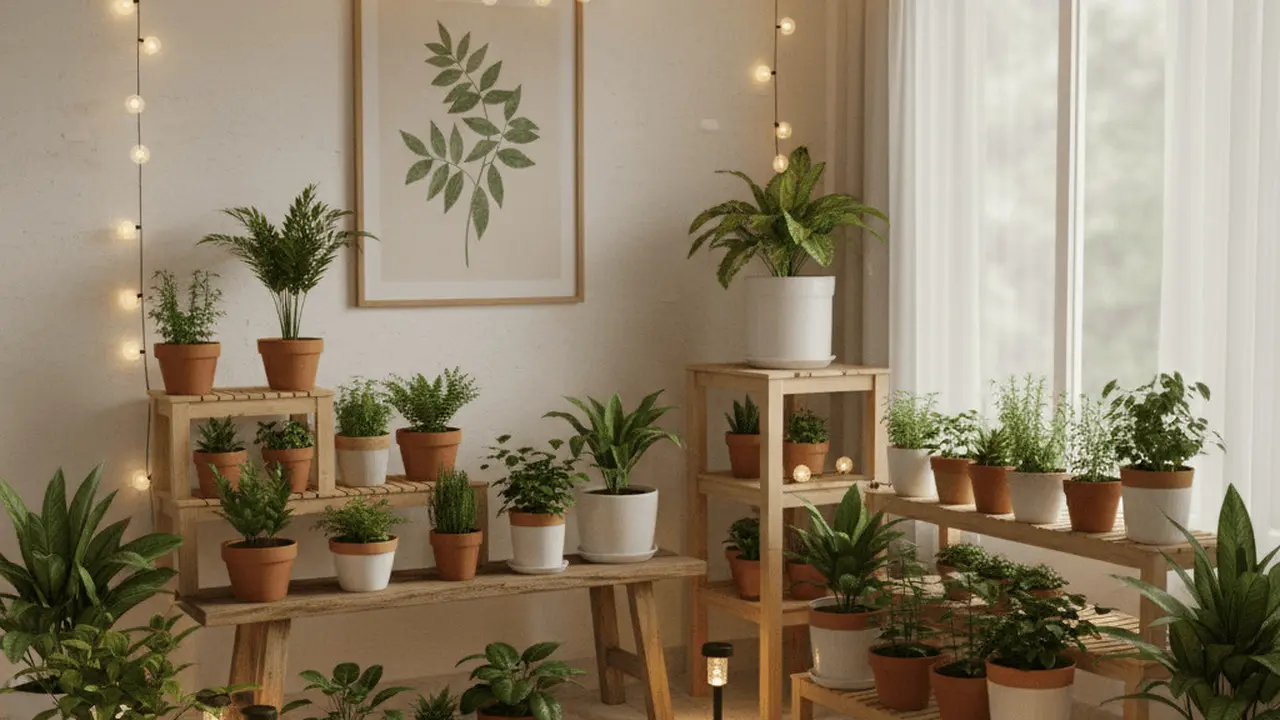 Desain Taman dalam Rumah Budget Rp 2 Juta by Gemini