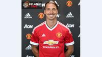 Zlatan Ibrahimovic bakal segera bekerja sama dengan Jose Mourinho. Kedua sosok itu pernah bahu-membahu membantu Inter Milan menjuarai Serie A pada musim 2008-2009. (Manutd.com)