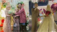 Potret memukau Reza Zakarya dan Amira Karaman dari lamaran hingga resepsi nikah. (Sumber: Instagram/hws.production)