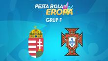 Pertandingan Grup F Euro 2020 (2021): Hungaria Vs Portugal. (Bola.com/Dody Iryawan)