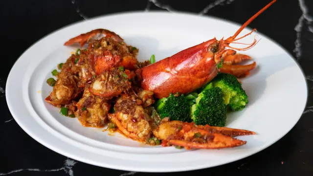lobster saus padang