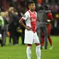 Gelandang Ajax Amsterdam, David Neres, mencatat 10 assist di Eredivisie pada musim ini. (AFP/Jonathan Nackstrand)