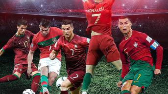 5 Potret Perjalanan Cristiano Ronaldo Jadi Pemain Pertama Cetak Gol di 5 Piala Dunia