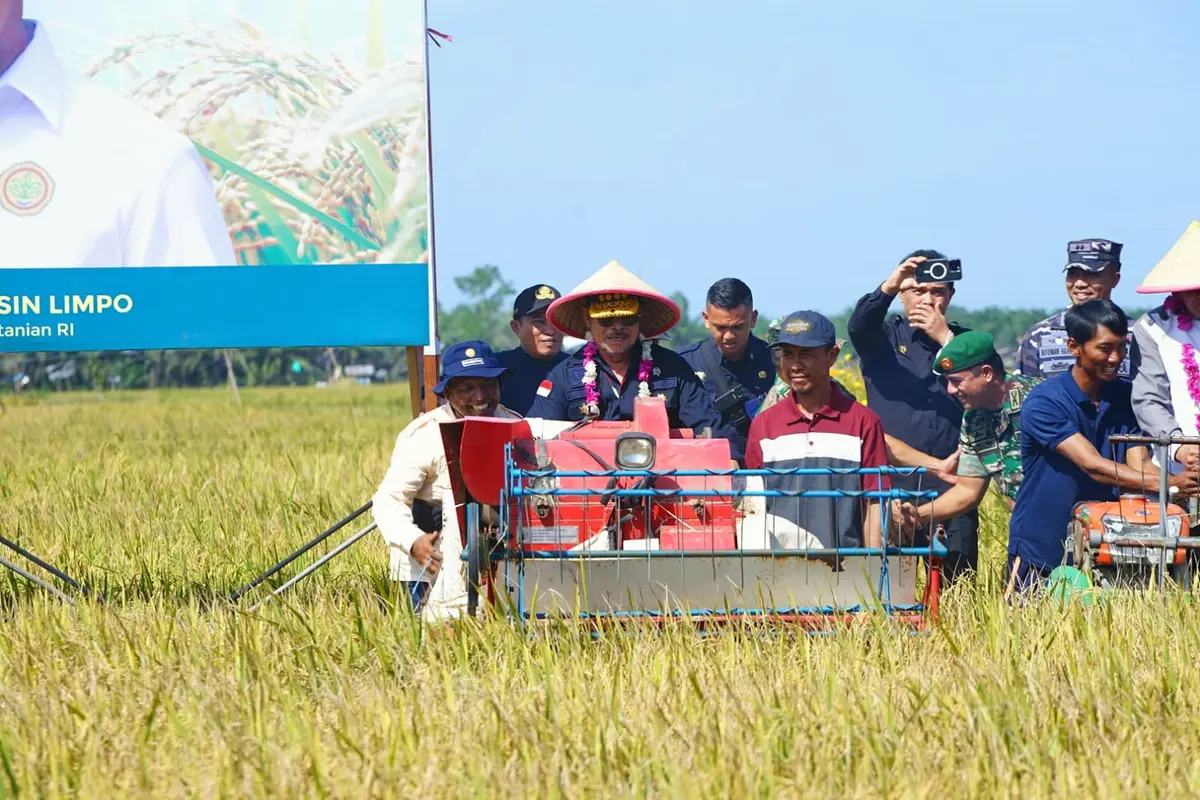Mentan SYL Panen Raya di Bengkulu, Apresiasi Keberhasilan Petani Tingkatkan Produksi