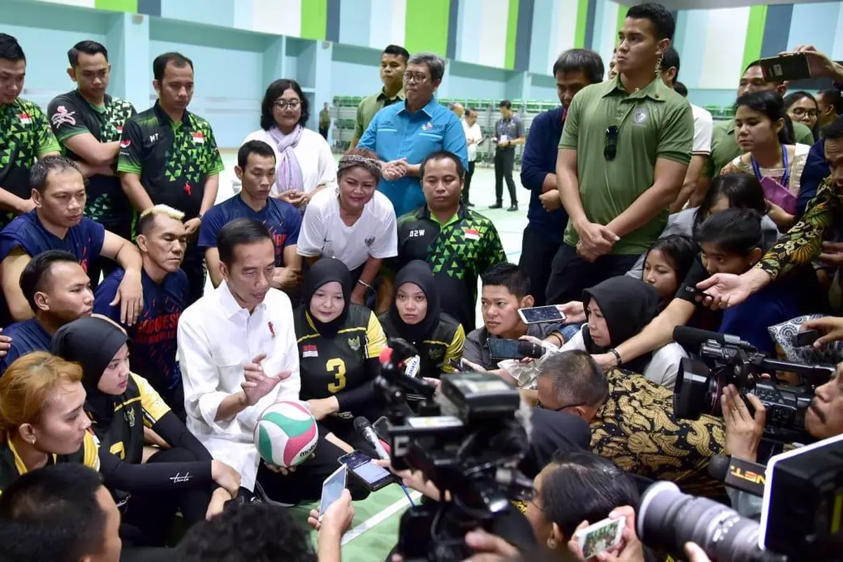 Presiden Joko Widodo Asian Para Games 2018