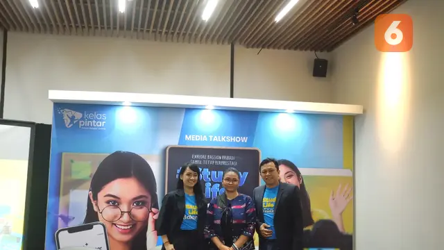 Startup Kelas Pintar merilis kampanye study-life balance untuk mendukung gaya hidup seimbang antara belajar dan aktivitas sosial lainnya. (Liputan6.com/ Agustin Setyo W)