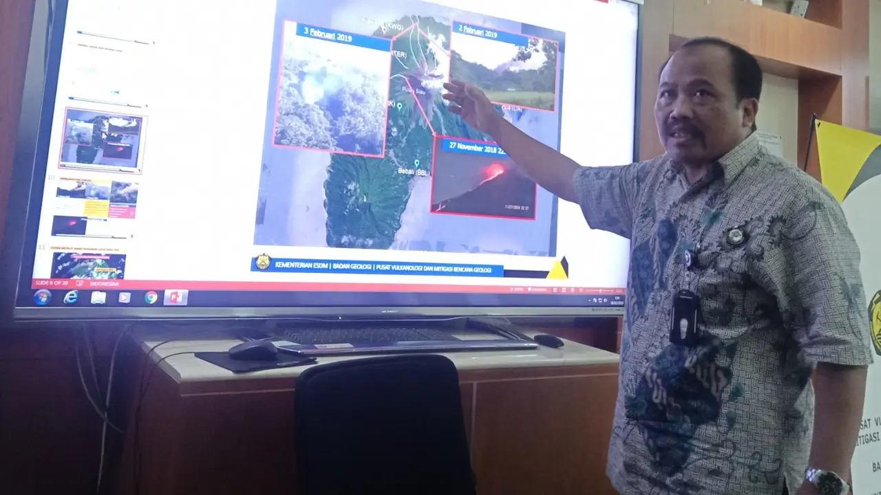 Kepala PVMBG Kasbani