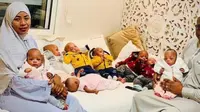 Halima Cisse dan suaminya bisa habiskan 100 popok bayi dalam sehari. (Sumber: Daily Mail)