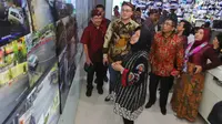 Wali Kota Surabaya Tri Rismaharini menerima kunjungan kerja anggota DPRD Jakarta.  (Foto: Liputan6.com/Dian Kurniawan)