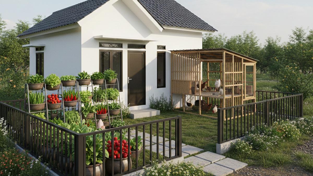 10 Desain Kandang Ayam Panggung Minimalis, Solusi Peternakan Rumahan yang Efisien