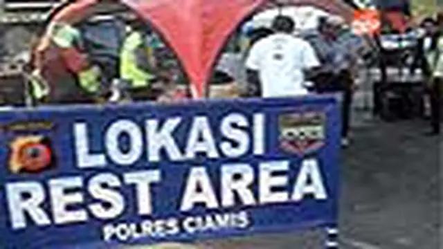 Tempat Istirahat Kurangi Kepenatan Pemudik