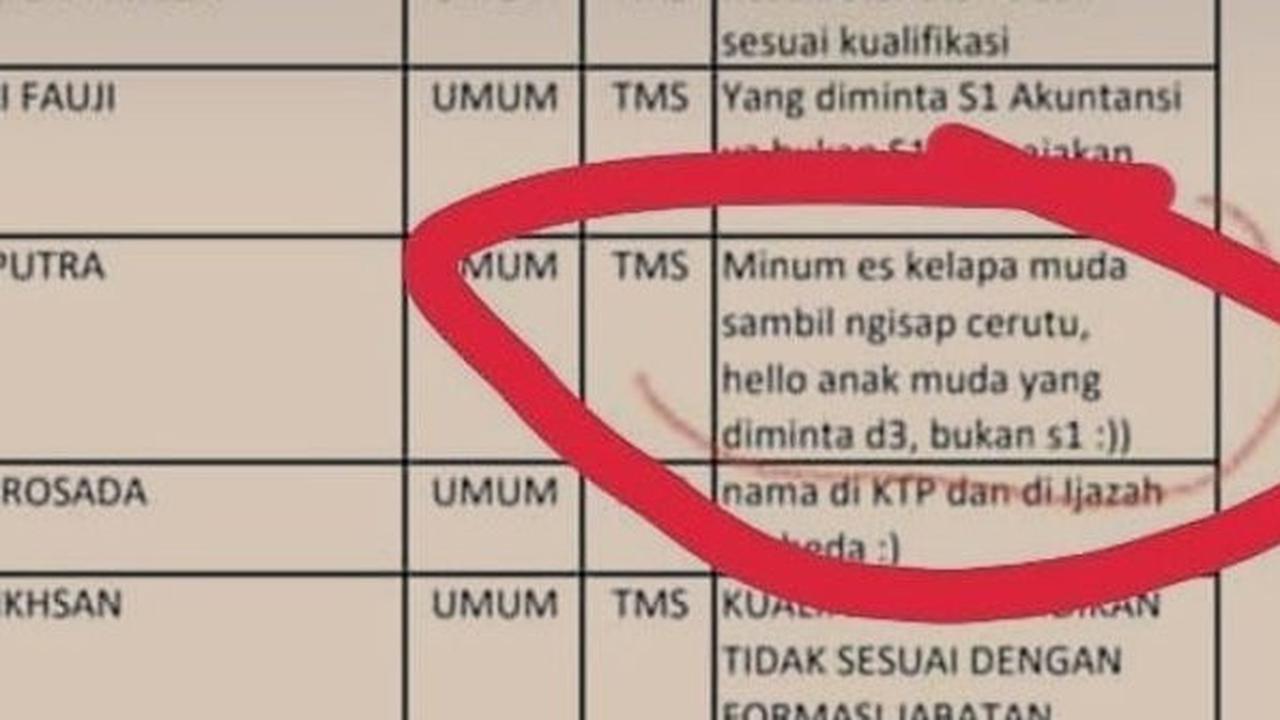 Pantun untuk Peserta CPNS yang Tidak Lolos. Instagram @cpnsid ©2019 Merdeka.com